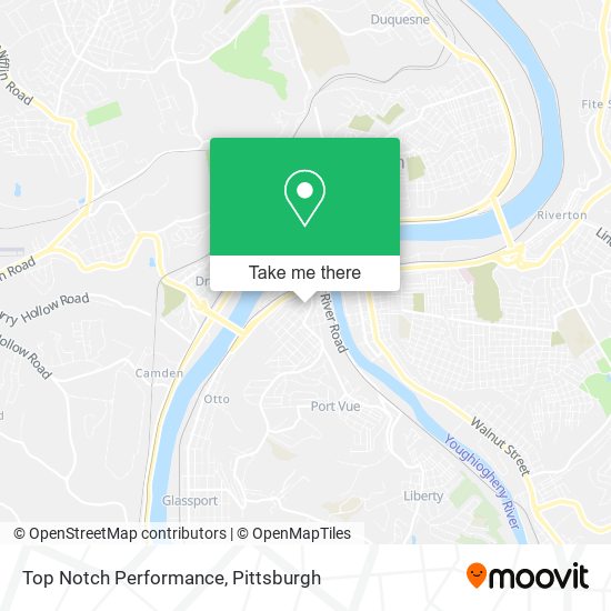 Mapa de Top Notch Performance
