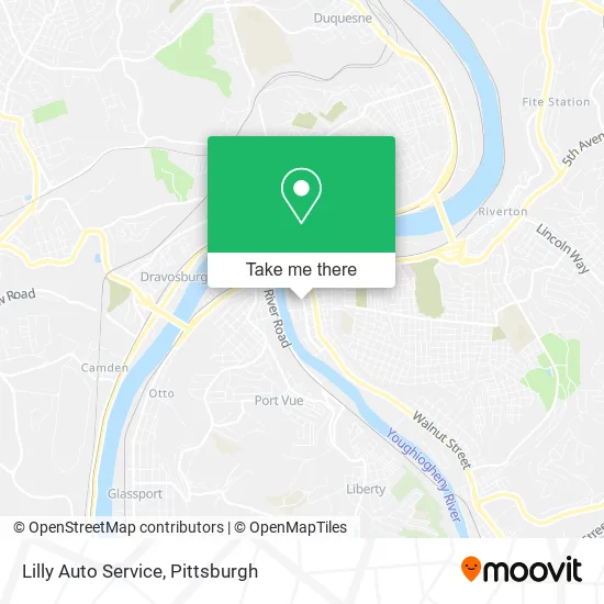 Lilly Auto Service map