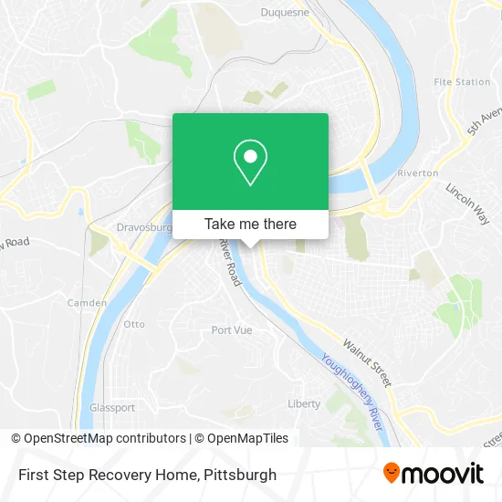First Step Recovery Home map