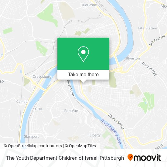 Mapa de The Youth Department Children of Israel