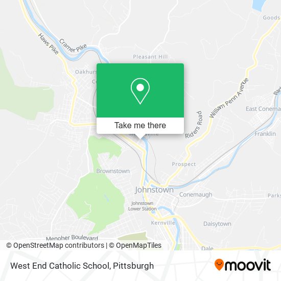 Mapa de West End Catholic School