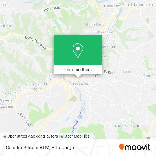 Coinflip Bitcoin ATM map