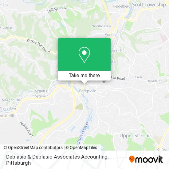 Mapa de Deblasio & Deblasio Associates Accounting