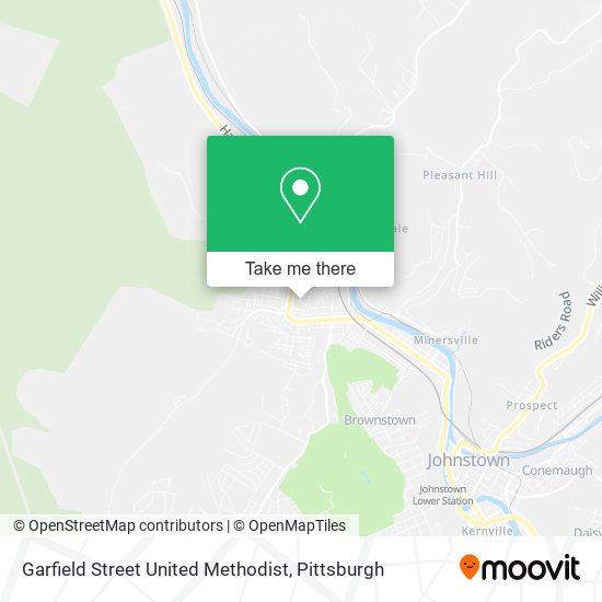 Mapa de Garfield Street United Methodist