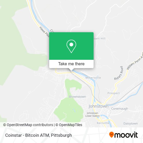 Mapa de Coinstar - Bitcoin ATM