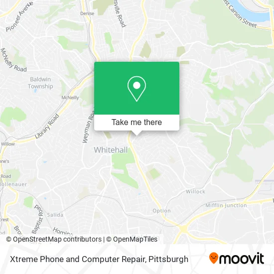Xtreme Phone and Computer Repair map