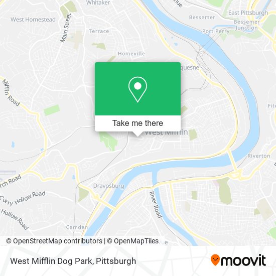 West Mifflin Dog Park map