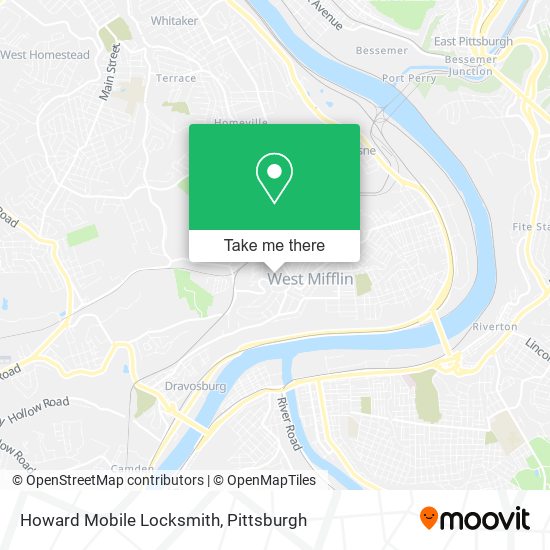 Howard Mobile Locksmith map