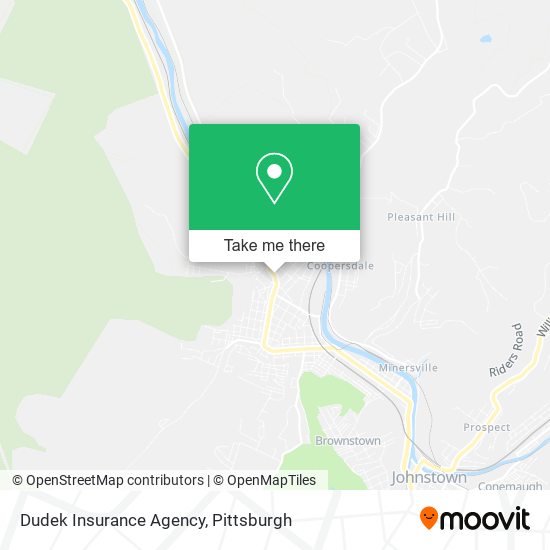 Mapa de Dudek Insurance Agency