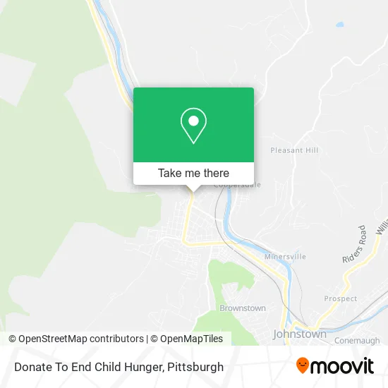 Donate To End Child Hunger map