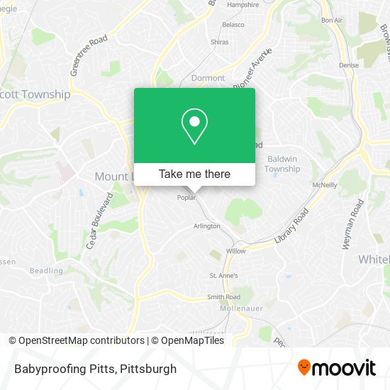 Mapa de Babyproofing Pitts
