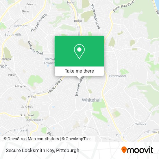 Secure Locksmith Key map