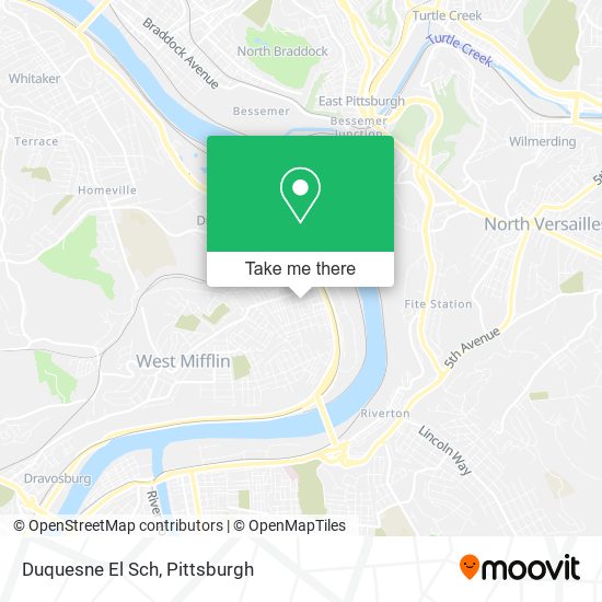 Mapa de Duquesne El Sch