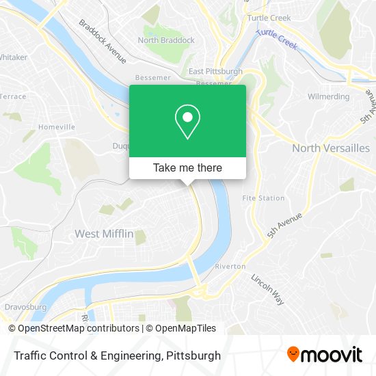 Traffic Control & Engineering map