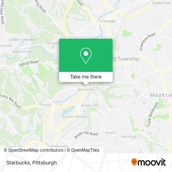 STARBUCKS map