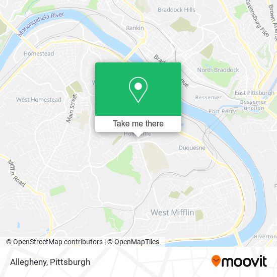 Allegheny map