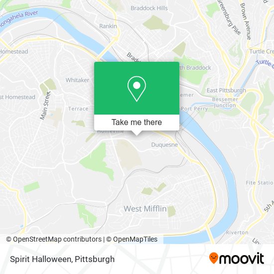 Spirit Halloween map