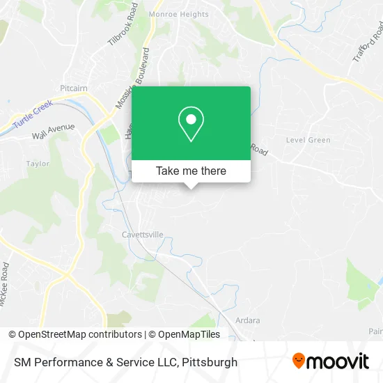 SM Performance & Service LLC map