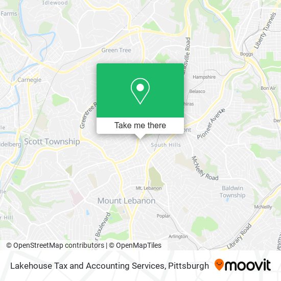 Mapa de Lakehouse Tax and Accounting Services