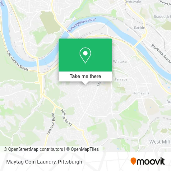 Maytag Coin Laundry map