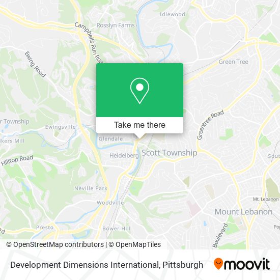 Development Dimensions International map