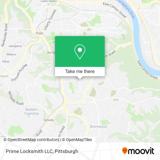 Prime Locksmith LLC map