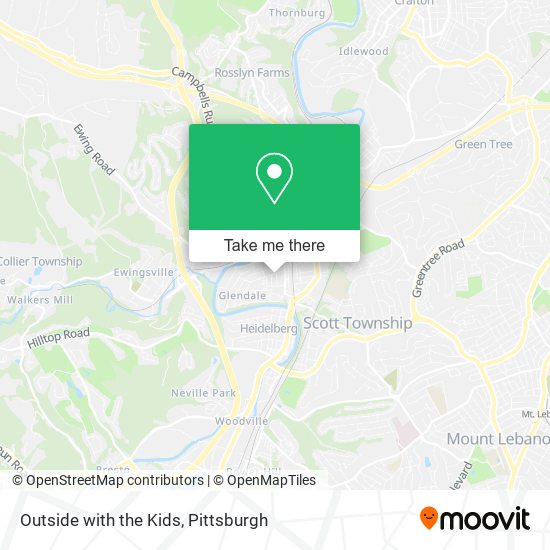 Outside with the Kids map