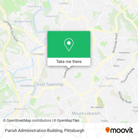 Parish Administration Building map