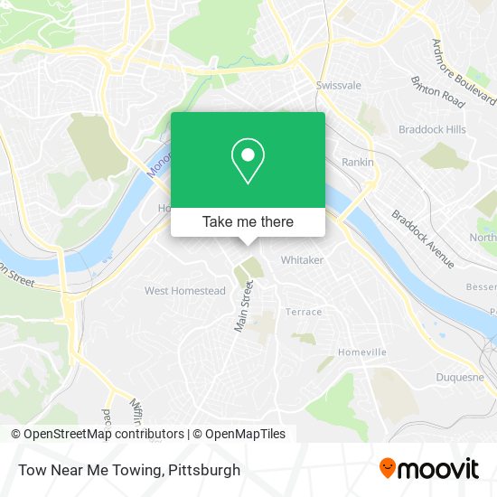 Tow Near Me Towing map