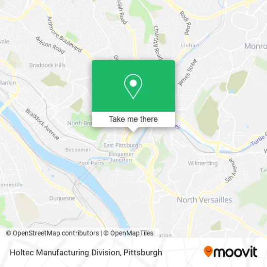 Holtec Manufacturing Division map