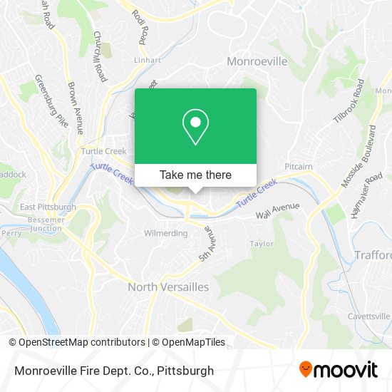 Mapa de Monroeville Fire Dept. Co.