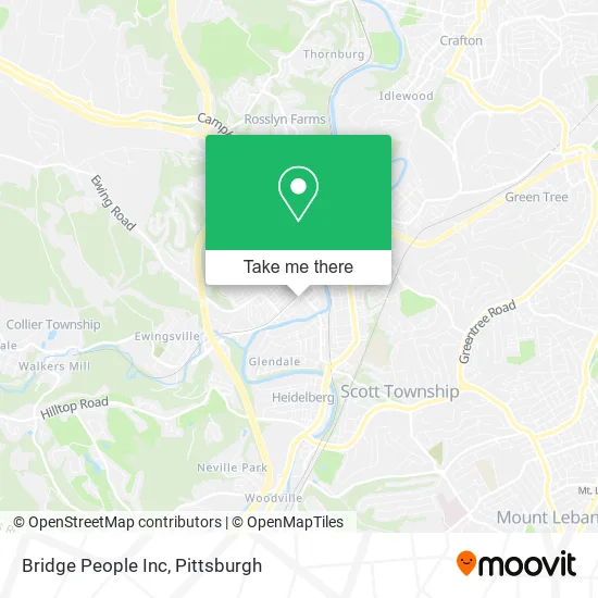 Bridge People Inc map