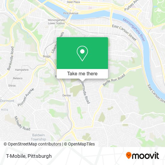 T-Mobile map