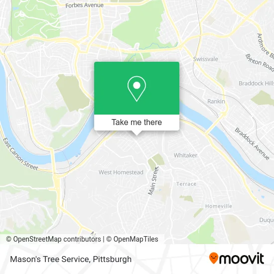 Mason's Tree Service map