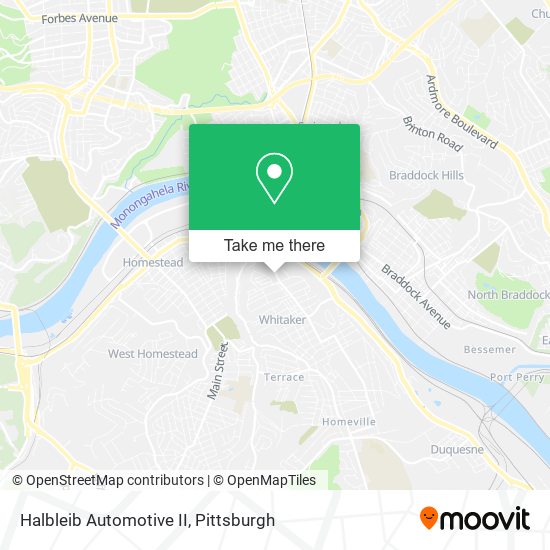 Halbleib Automotive II map