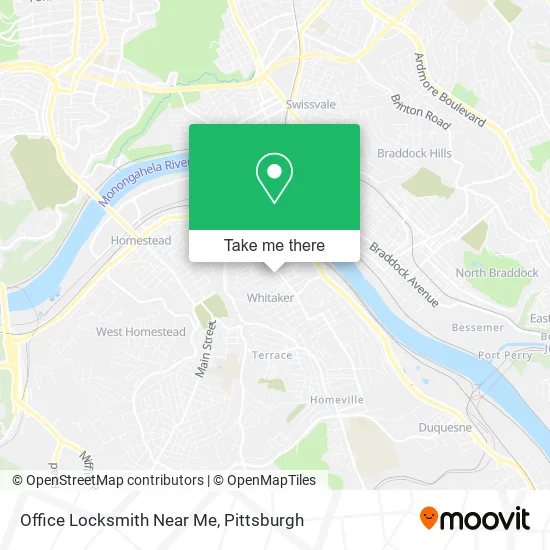 Office Locksmith Near Me map