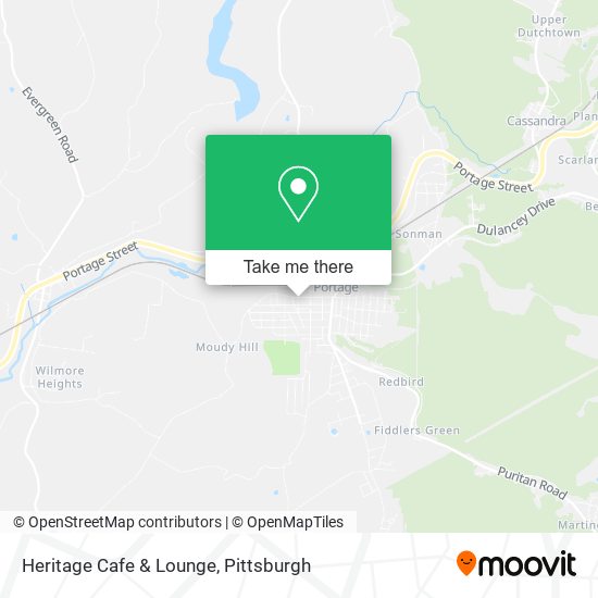 Heritage Cafe & Lounge map