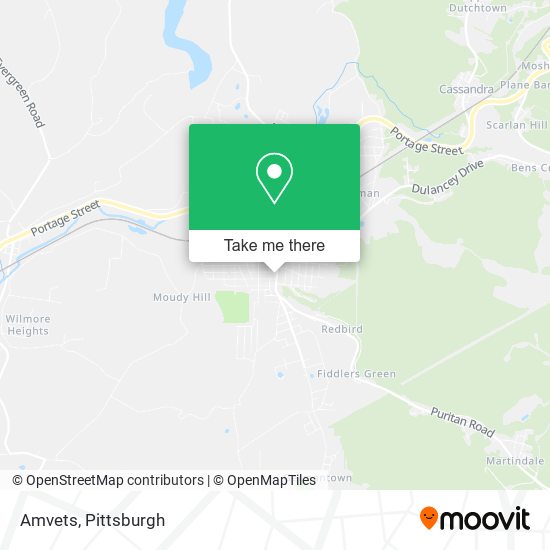 Mapa de Amvets