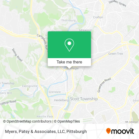 Myers, Patsy & Associates, LLC map