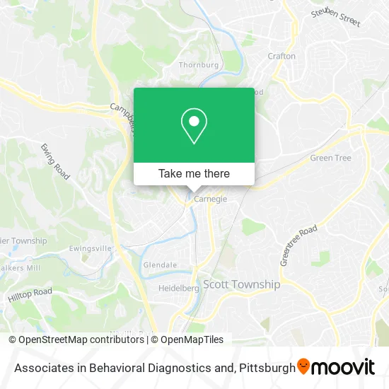 Associates in Behavioral Diagnostics and map