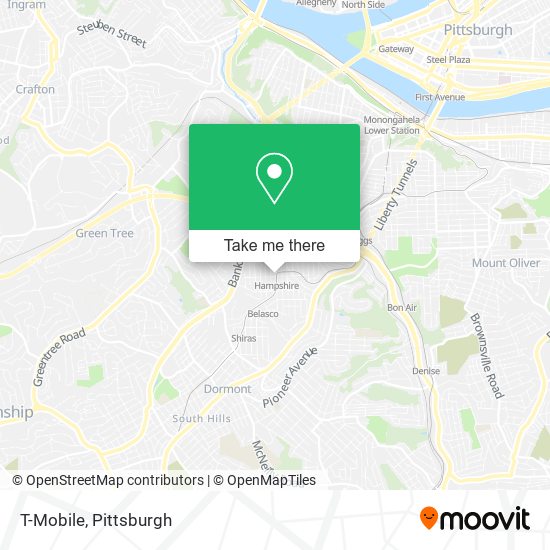 T-Mobile map