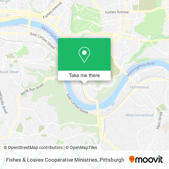 Fishes & Loaves Cooperative Ministries map
