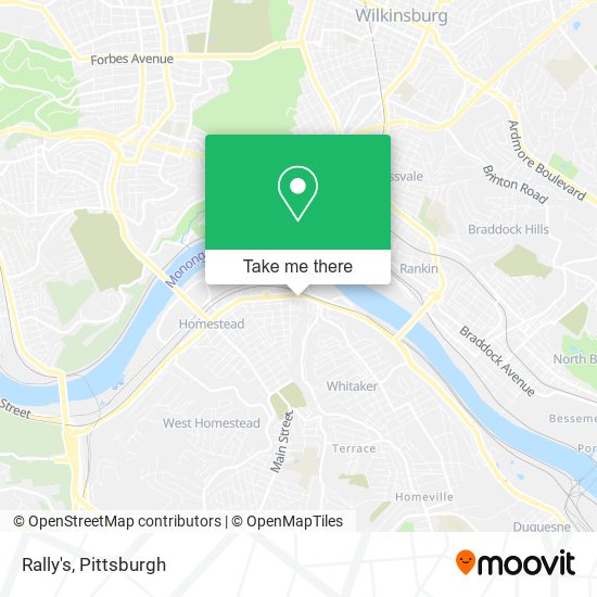 Rally's map