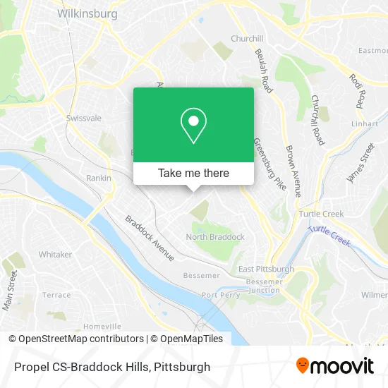 Propel CS-Braddock Hills map