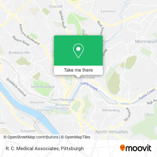 R. C. Medical Associates map