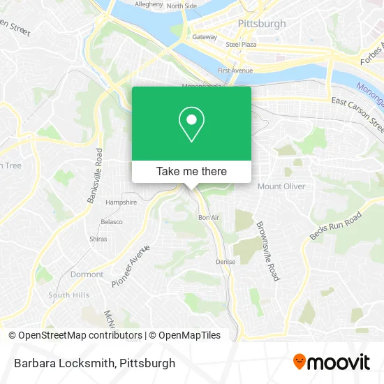 Barbara Locksmith map