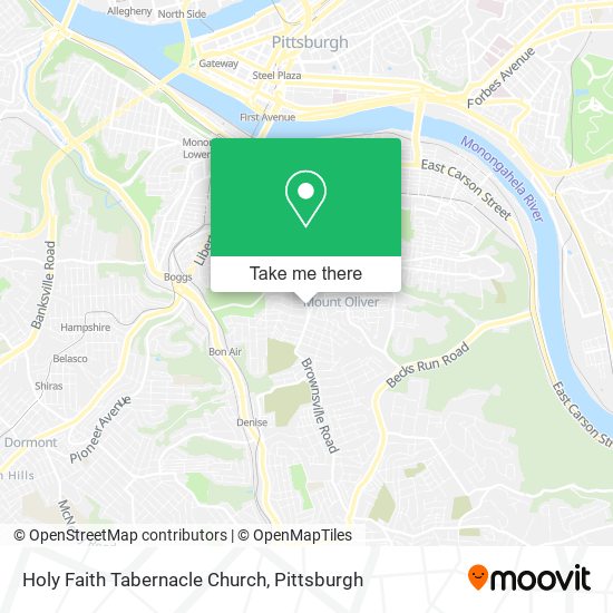 Mapa de Holy Faith Tabernacle Church