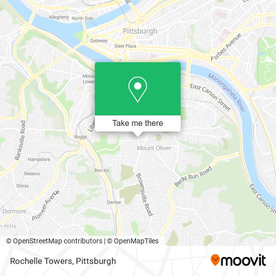 Mapa de Rochelle Towers