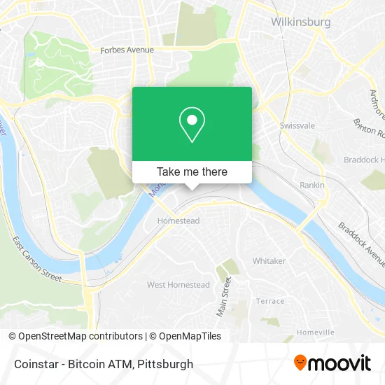 Coinstar - Bitcoin ATM map