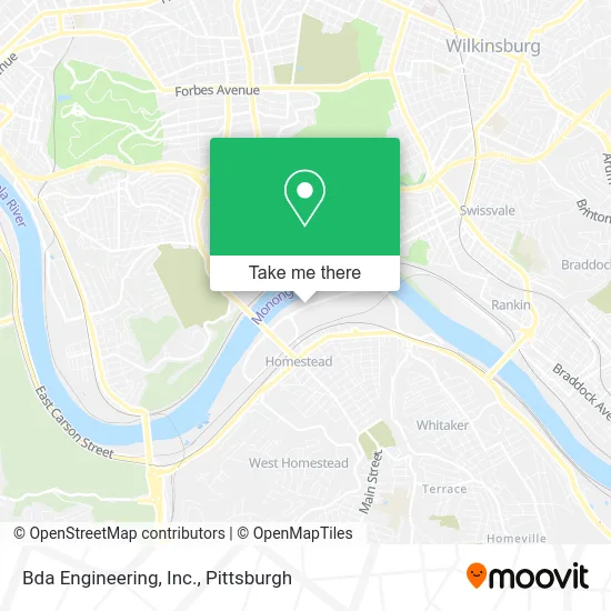 Bda Engineering, Inc. map